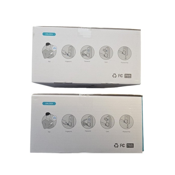 Veise RZ09 Smart Lock Keyless Entry Fingerprint Password App Control - Picture 4 of 10